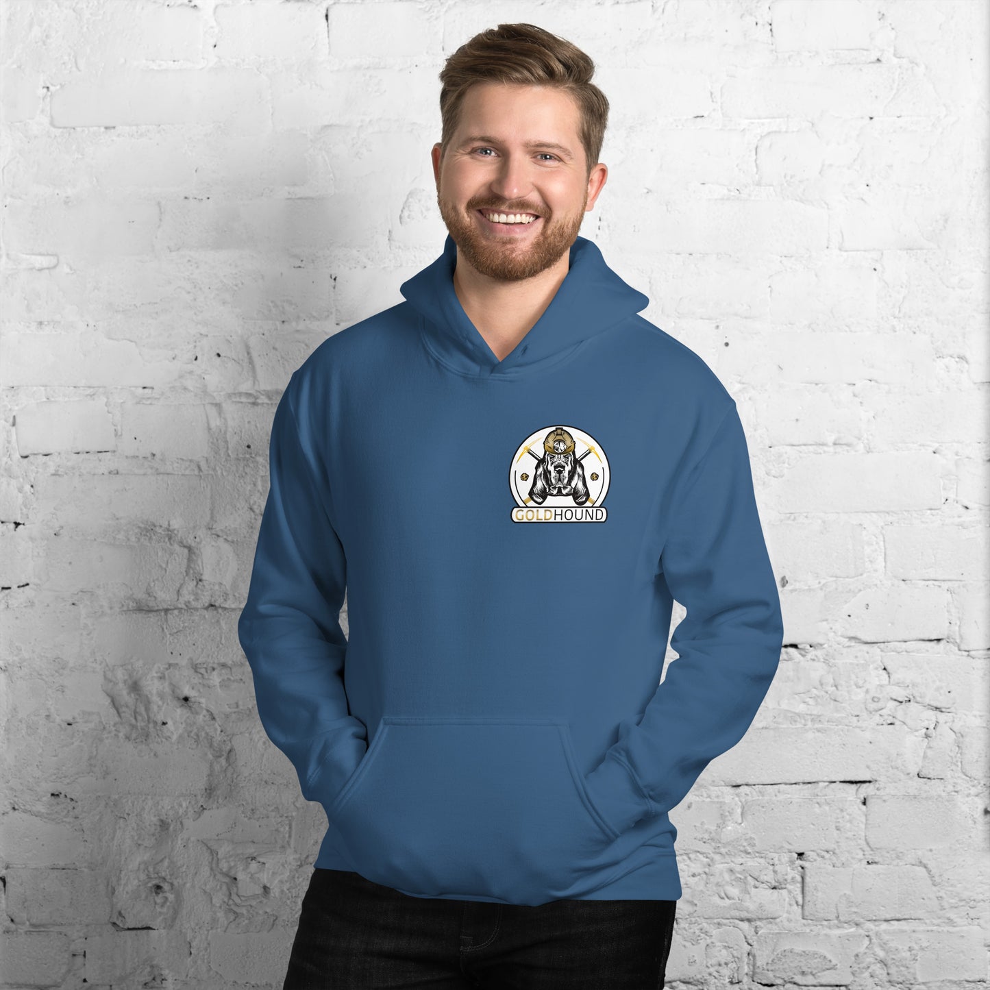 Gold Hound Pullover Hoodie